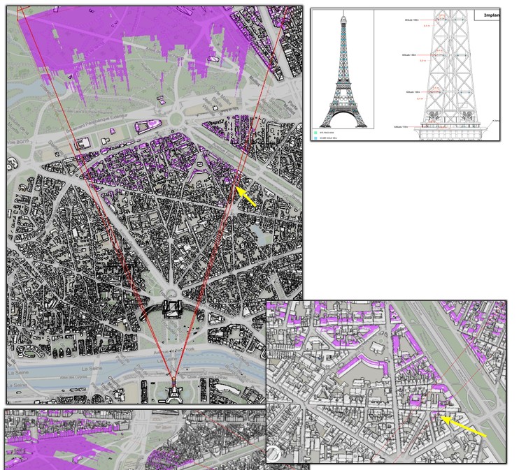 Visibilité laser JO Paris 2024